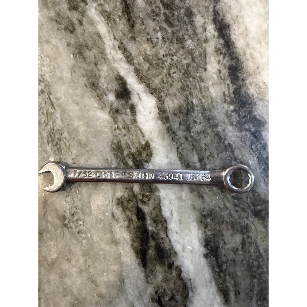 Vintage Sears Craftsman USA V 13/64 X 7/32 SAE Ignition 12 Point Wrench Midget